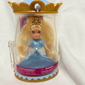 Disney Princess Darlings Doll Cinderella With Case and Brush New Sealed